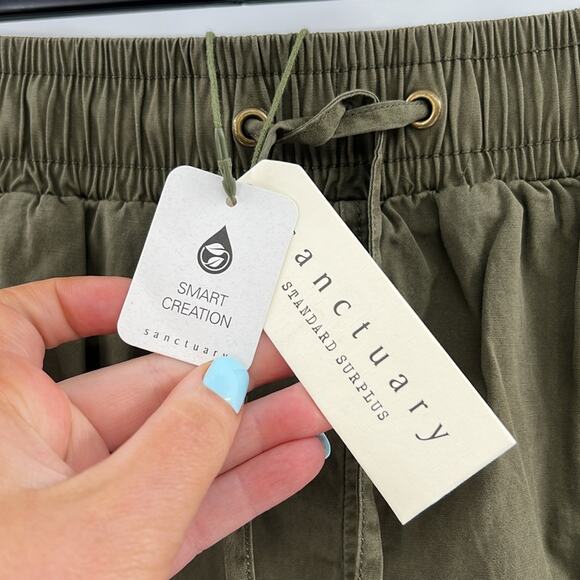 Sanctuary Standard Surplus Cargo Mini Skirt - Moss - Large - New with tags - Picture 2 of 6